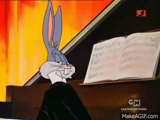 Bugs Bunny Franz Liszt on Make a GIF