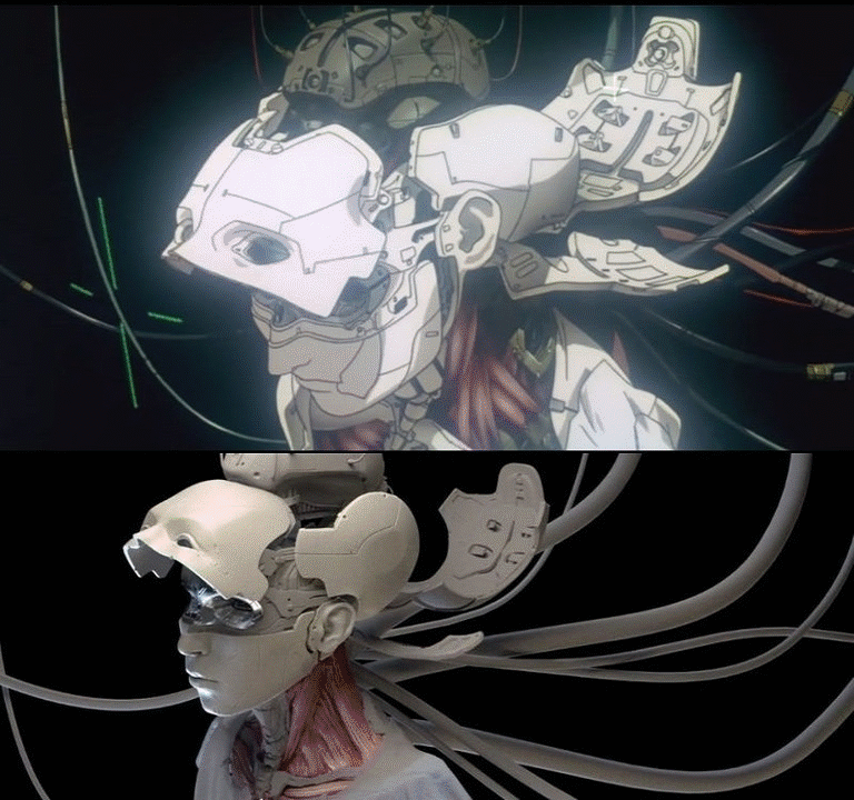 Ghost in the shell anime gif
