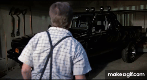 Toyota SR5 in Back To The Future on Make a GIF