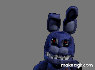 Withered Bonnie Five Nights At Freddy's Jump Scare GIF