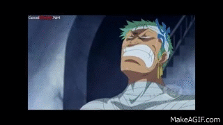 One Piece Zoro S A Fantasista On Make A Gif