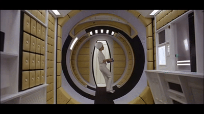 2001 A Space Odyssey The Lady Who Walks On The Ceiling On