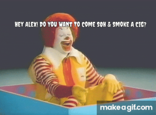 Ronald Mcdonald Laughing GIF - Find & Share on GIPHY on Make a GIF