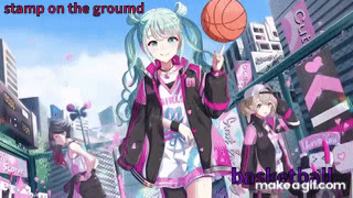 Nightcore Stamp On The Ground Lyrics on Make a GIF