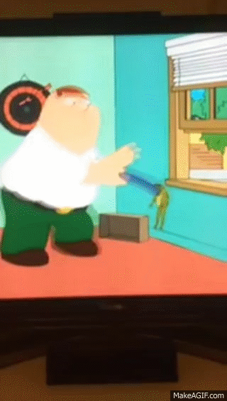 Peter Griffin Vs Dead Frog On Make A GIF