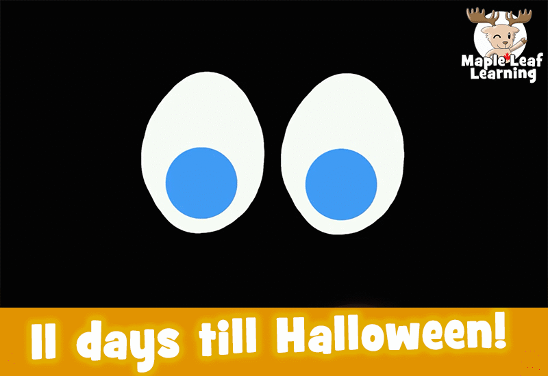 Haunted Halloween Eyes on Make a GIF