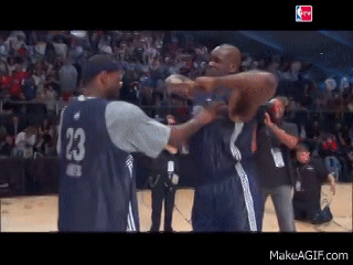 SHAQ & LeBron DANCE OFF 😆🔥 