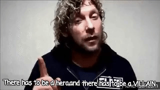 Kenny Omega Fires Adam Cole from Bullet Club and Marty Scurll joins Bullet  Club on Make a GIF