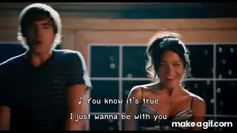 High School Musical 3 Just Wanna Be With You Final Performance Lyrics 1080phd On Make A Gif