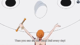 Nami Ask Zeus to Became her Servant One Piece episode 845 mp4 on Make a GIF