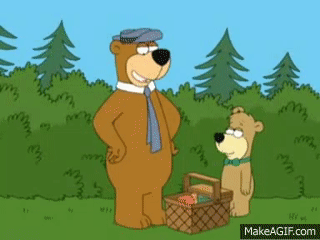 Family Guy - Yogi Bear on Make a GIF