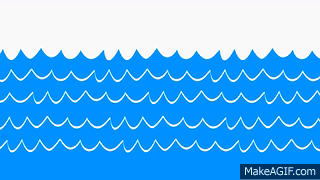 Animated Sea Waves on Make a GIF