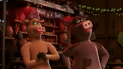 YARN, - Pip, help me out here. - Wild Mike. Wild Mike., Barnyard, Video  gifs by quotes, f3b1a7a0