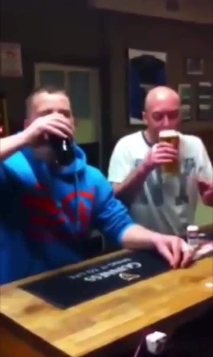 Just let me drink this beer.. oh dear! on Make a GIF