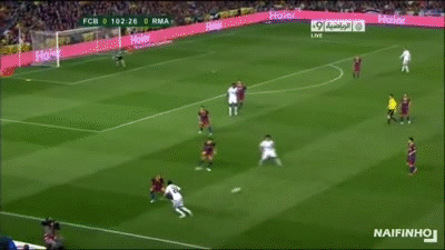 Cristiano Ronaldo Missed Open Goal Chance- Real Madrid vs Barcelona 2-2 -  El Clasico 23.04.2017 on Make a GIF