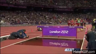 Ezekiel Kemboi (KEN) Wins 3000m Steeplechase Gold - London 2012 Olympics on  Make a GIF