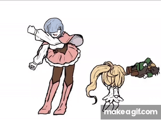 Rem dancing on Make a GIF