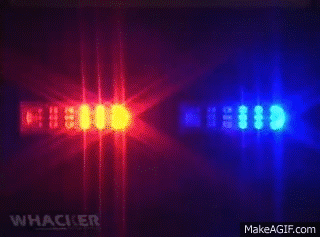 Traffic Cleaner OX LED Police Lights - Flash Patterns on Make a GIF
