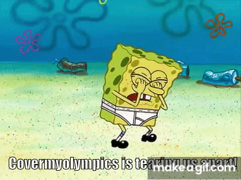 Spongebob Squarepants I Am A Man On Make A Gif