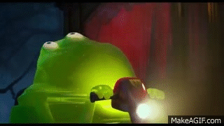 Jelly Monster: Blobby (from the Hotel Transylvania 2 trailer) on Make a GIF