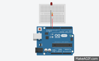 Arduino Blink on Make a GIF