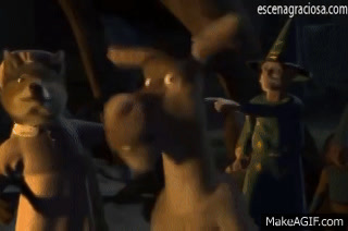 Shrek Burro insoportable on Make a GIF