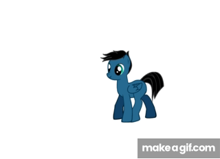 3d pony creator applejack walkcycle on Make a GIF