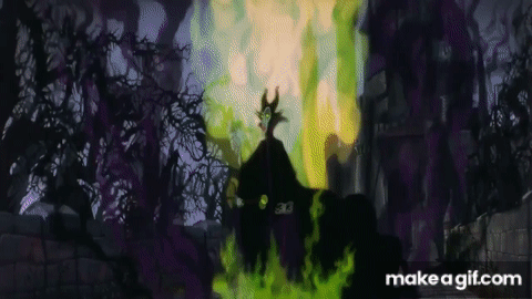 Sleeping Beauty - Maleficent turns into a dragon/Maleficent's death 