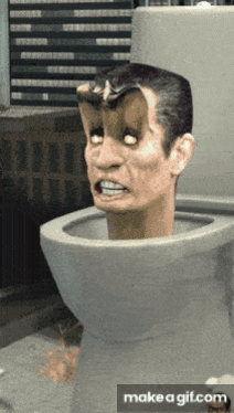 Skibity Toilet G-man Sticker - Skibity toilet G-man Dafuqboom - Discover &  Share GIFs