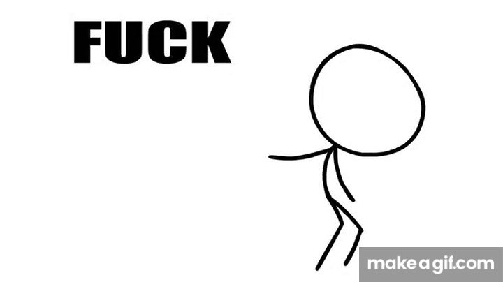 Fuck this shit I'm out song (Stickman version) on Make a GIF