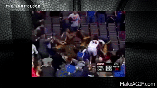 Pacers vs. Pistons Brawl [Throwback Thursday: Malice at the Palace]