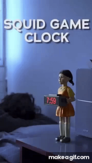 SQUID GAME ALARM CLOCK | The clock that we didn’t know we need on Make ...