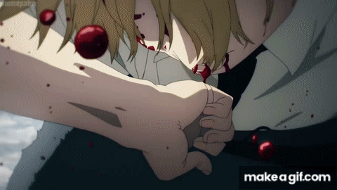 Denji vs Bat Devil Full Fight 4k | Chainsaw man on Make a GIF