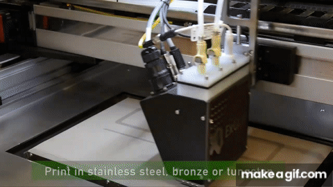 ExOne Metal 3D Printing Process