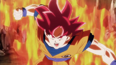 Goku Super Saiyan Blue VS Jiren [Dragon Ball Super Episode 109 - 1 hour  special] on Make a GIF