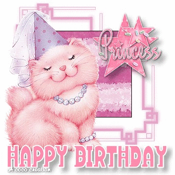 Happy Birthday Princess on Make a GIF