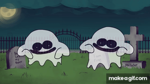 It's spooky month on Make a GIF