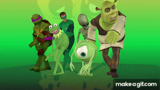 dance shrek Animated Gif Maker - Piñata Farms - The best meme