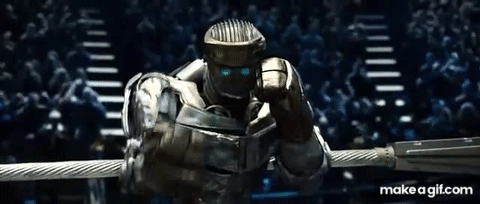 Real Steel (atom vs zeus ) Final fighting strategy 2011 on Make a GIF