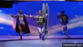 WWE The New Day Entrance on Make a GIF