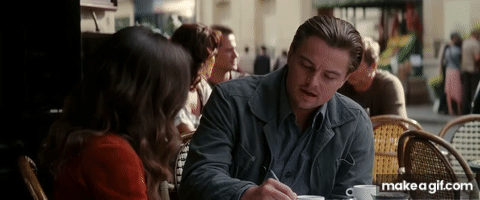 Inception Cafe Scene on Make a GIF