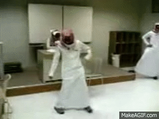 funny arab dance on Make a GIF