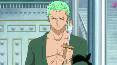 Zoro use Enma for first time on Make a GIF