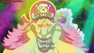 Straw Hats Shocked Big Mom Arrives Singing After Eating Sanji S Wedding Cake One Piece Ep 875 On Make A Gif