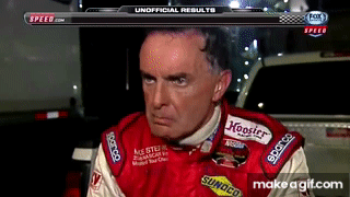 Mike Stefanik PISSED off after 2013 UNOH Battle at the Beach Finish on Make  a GIF