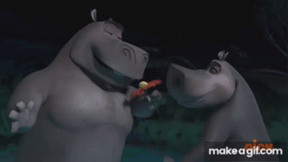 Madagascar: Escape 2 Africa - Melman Meeting Moto Moto on Make a GIF