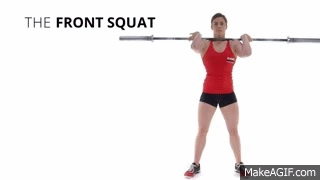 The Front Squat on Make a GIF