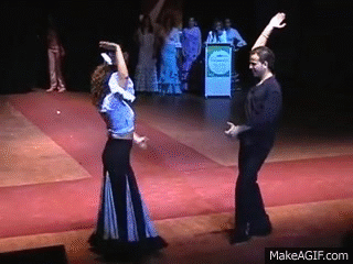 Sevillanas Maria Jose y Oscar on Make a GIF