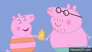 Peppa Pig: Very Hot Day on Make a GIF