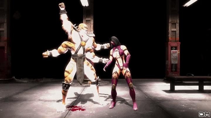 Mortal Kombat X - All Fatalities Performed By Mileena animated gif